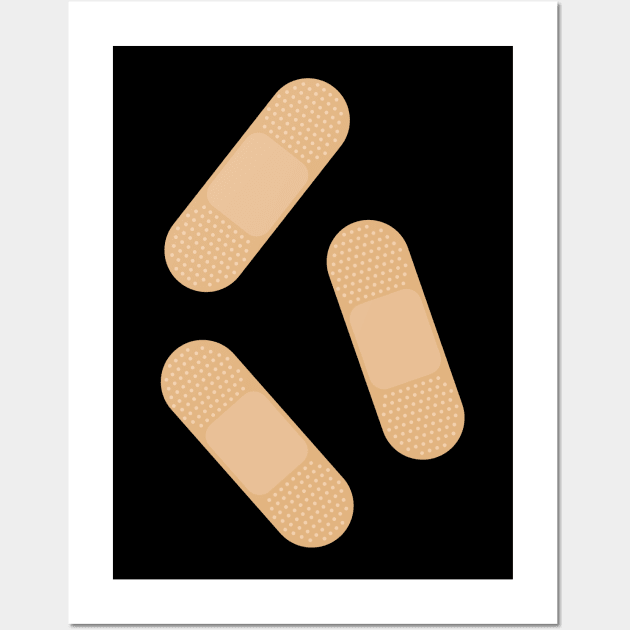 Adhesive Bandage Dressing Wall Art by DiegoCarvalho